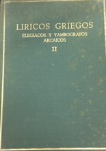 Líricos griegos II